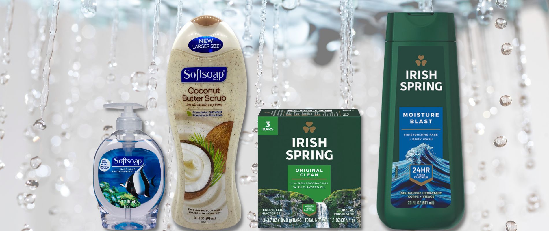 Irish Spring &#038; Soft Soap &#8211; Buy One Get One 50% Off