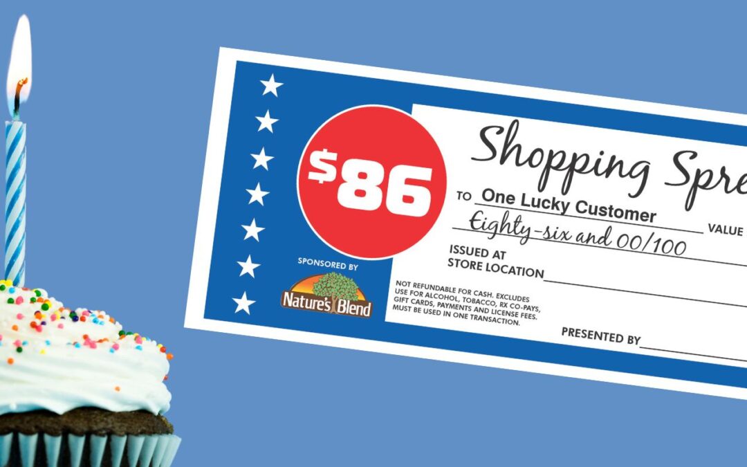Enter To Win An $86 Shopping Spree!