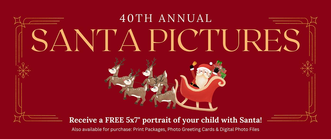 Join Us For Our 40th Annual Santa Pictures!