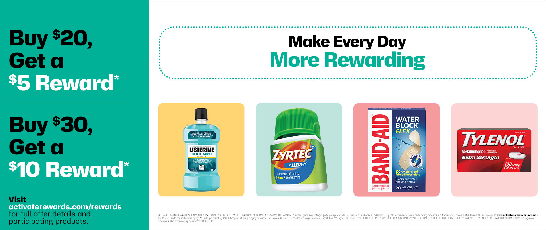 Make Every Day More Rewarding! Save More Now Through February 24, 2024.
